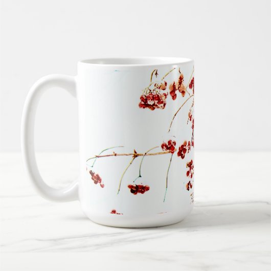 Mug classique des baies d'hiver (Gauche)
