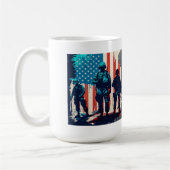 Mug classique des soldats américains, 15 oz (Gauche)
