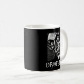 Mug Classique Dracula Vampire gothique Vintage Hallowe (Devant droit)
