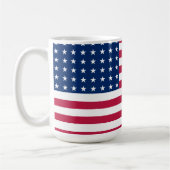 Mug classique drapeau USA (Gauche)