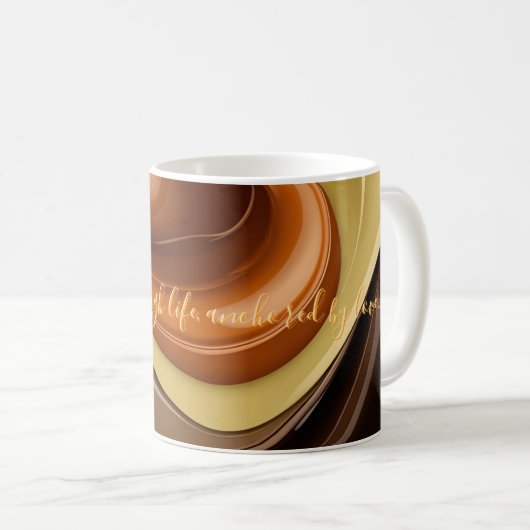 Mug classique en graphisme abstrait (Devant droit)
