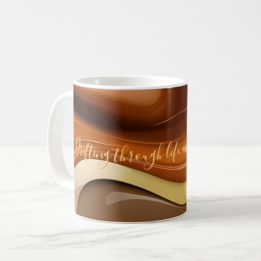 Mug classique en graphisme abstrait (Devant gauche)
