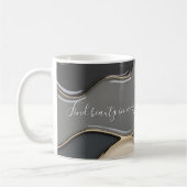 Mug classique en graphisme abstrait (Gauche)