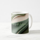 Mug classique en graphisme abstrait (Devant droit)