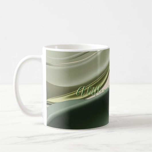 Mug classique en graphisme abstrait (Gauche)