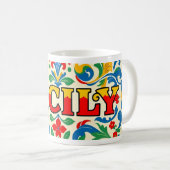 Mug classique en Sicile, 11 oz (Devant droit)