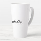 Mug Classique En Tard Avec Votre Nom Personnalisé (Angle droit)