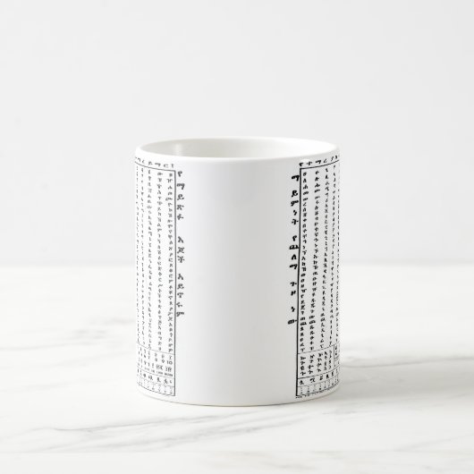 Mug classique éthiopien (Centre)