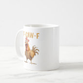 Mug Classique F-Caw-F au Poulet (Devant gauche)