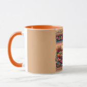 Mug Classique Fair Isle Automne (Gauche)