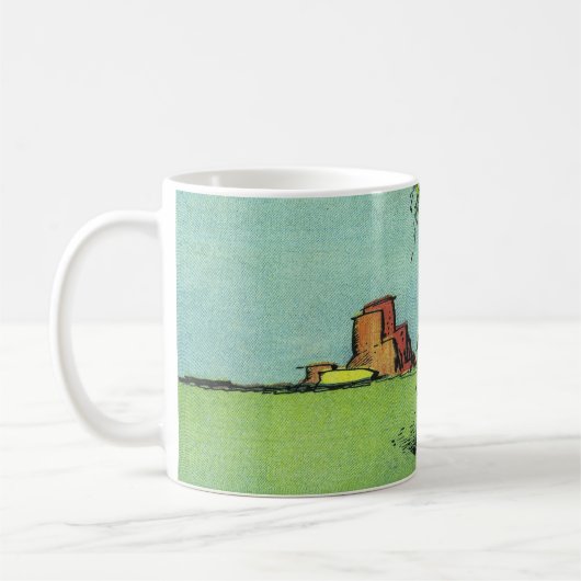 Mug classique "Falling Brick" (Gauche)