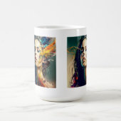 Mug classique femme en voie de dissolution, 15 oz (Centre)