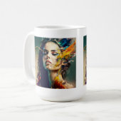 Mug classique femme en voie de dissolution, 15 oz (Devant gauche)