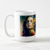 Mug classique femme en voie de dissolution, 15 oz (Gauche)