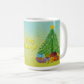 Mug Classique Fêtes de Chat et Souris (Devant droit)