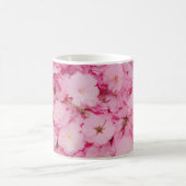 Mug classique Fleur de cerisier rose florale botan (Centre)