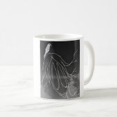 Mug classique Foggy Woods, 11oz (Devant droit)