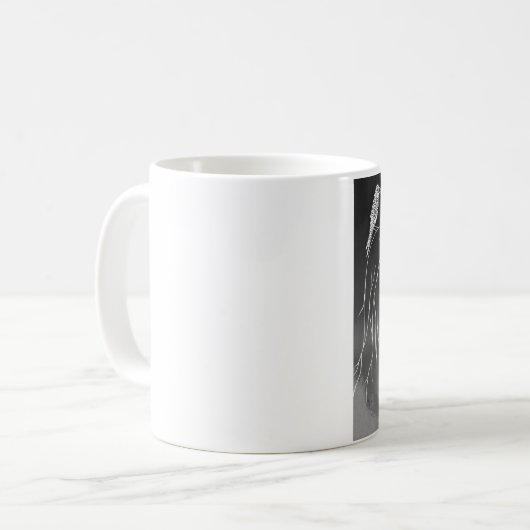 Mug classique Foggy Woods, 11oz (Devant gauche)