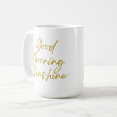 Mug classique Good Morning Sunshine, 15 oz (Devant gauche)