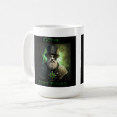 Mug classique gothique Saint Patrick, 15 oz (Devant gauche)