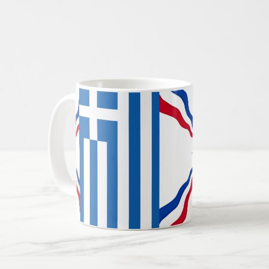 Mug classique grec assyrien, 11 oz (Devant gauche)