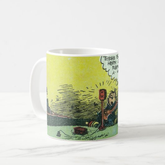 Mug classique "Il y a une terre agitée"  (Devant gauche)