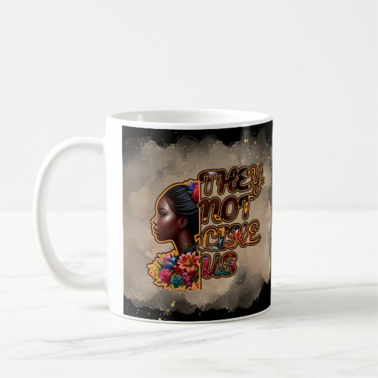 Mug classique - "Ils ne nous aiment pas" Design (Gauche)