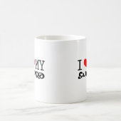 Mug Classique "j'aime ma" conception supra (Centre)