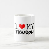 Mug Classique "je conception aime mon Tiburon" (Centre)