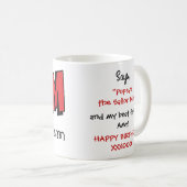 Mug classique "Je Yam What I Yam" (Devant droit)
