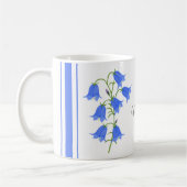 Mug Classique Jolies Jacinthes Avec Texte (Gauche)