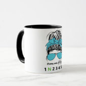 Mug Classique jusqu'à... Funny Motorcycle (Devant gauche)