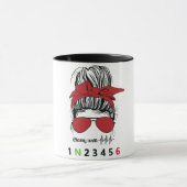 Mug Classique jusqu'à... Funny Motorcycle (Centre)