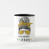 Mug Classique jusqu'à... Funny Motorcycle (Centre)