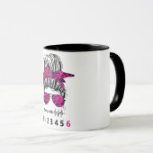 Mug Classique jusqu'à... T-shirt moto drôle (Devant droit)