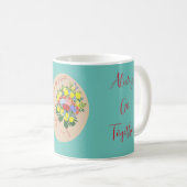 Mug Classique : L'amour et la beauté vont toujours (Devant droit)