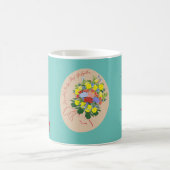 Mug Classique : L'amour et la beauté vont toujours (Centre)