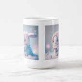Mug classique lapin d'hiver, 15 oz (Centre)