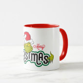 Mug Classique Le Grinch | Joyeux Joyeux Noël (Devant droit)