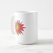 Mug Classique Le Grinch | Red Starburst (Devant gauche)