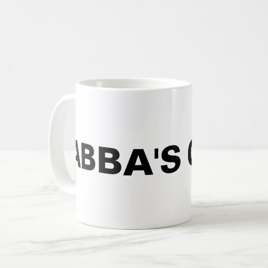 Mug classique "L'enfant d'Abba" (Devant gauche)