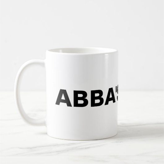 Mug classique "L'enfant d'Abba" (Gauche)