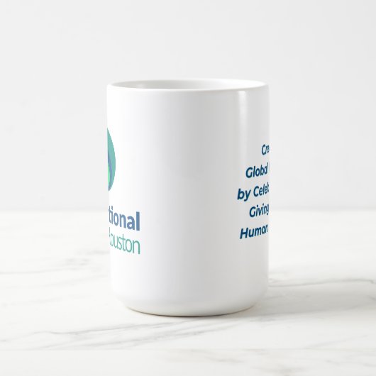 Mug classique - Logo et mission IVH (Centre)