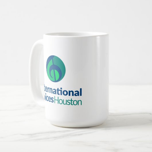 Mug classique - Logo et mission IVH (Devant gauche)