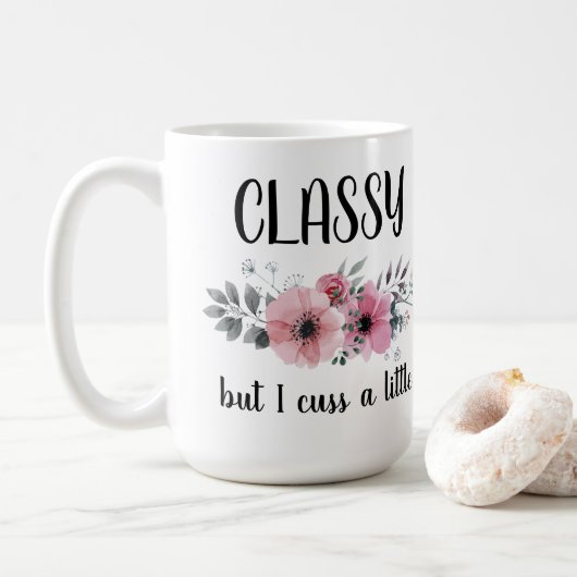 Mug Classique mais j'ai un peu de (Avec donut)