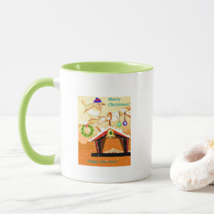 Mug classique - mangeur d'oiseaux de noël
