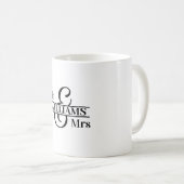 Mug classique Mariage monogramme (Devant droit)
