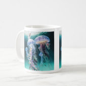 Mug classique méduse, 11 oz (Devant gauche)