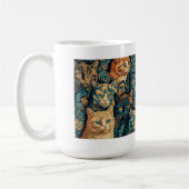Mug classique Motif de chat, 15 oz (Gauche)
