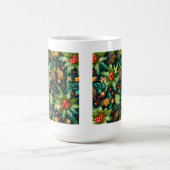 Mug classique Motif décoratif de Noël, 15 oz (Centre)